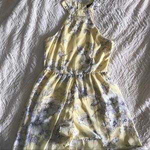 Romper with overskirt